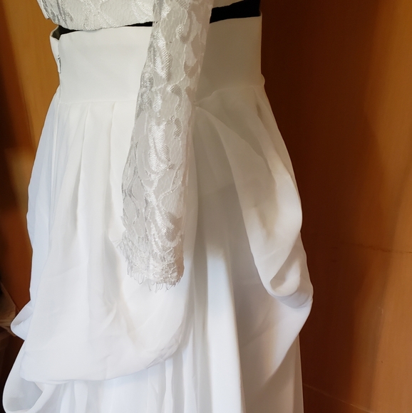 NWT Two Pieces Wedding Gown - Picture 4 of 13